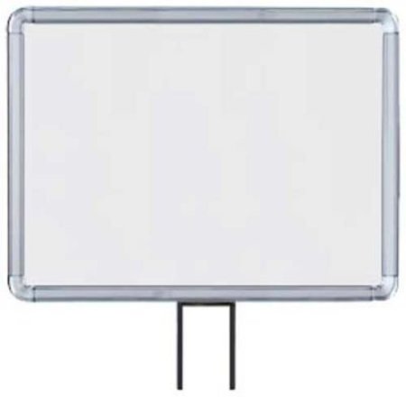 LAVI INDUSTRIES , Horizontal Fixed Sign Frame, , 11" x 14", Slotted, Chrome 50-1131F7H-S/CL